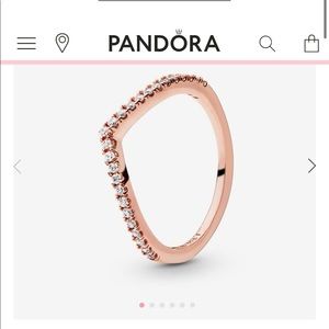 Sparkling Wishbone Ring ✨